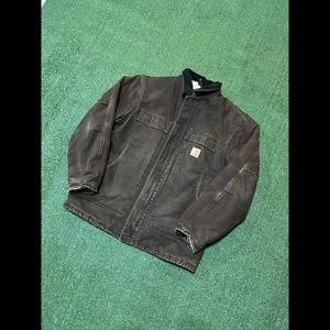 Carhartt Detroit Blanket Lined Jacket J97 DKB Dark Brown Men’s Large